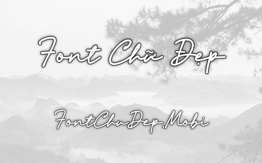 Font SVN Athena Signature Việt Hóa