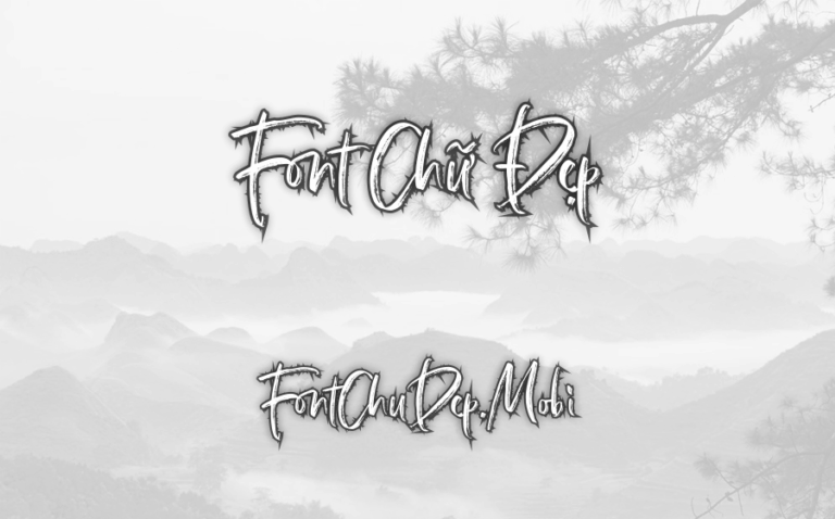 Font SVN Bargitta Textured Việt Hóa