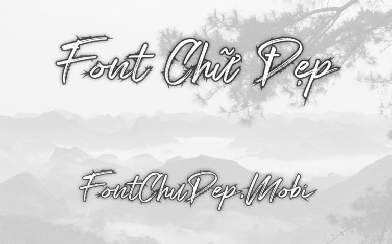 Font SVN Bladekill Dạng Brush Việt Hóa