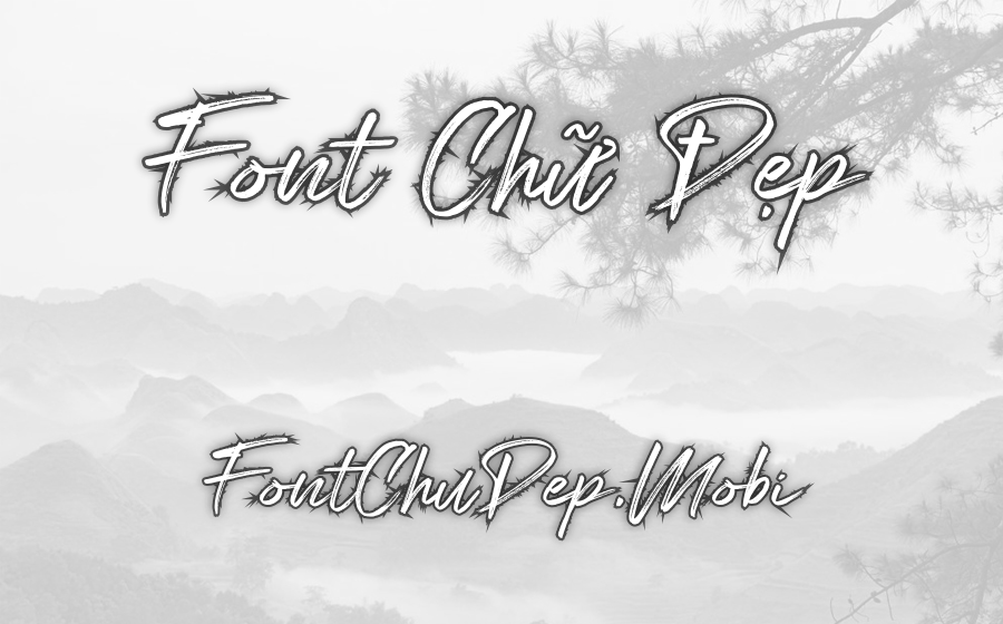 Font SVN Bladekill Dạng Brush Việt Hóa