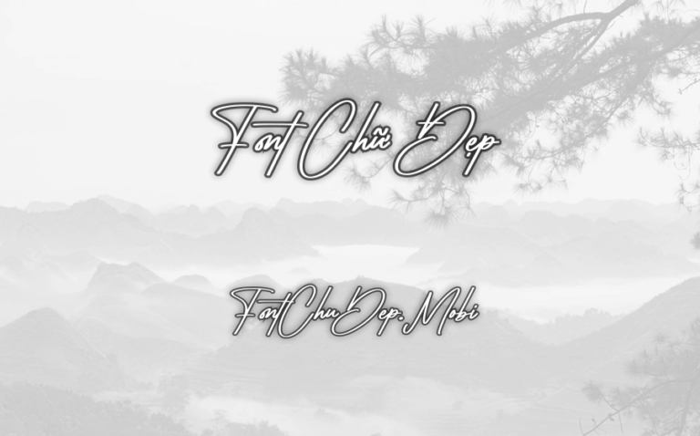 Font SVN Blywoofs Việt Hóa