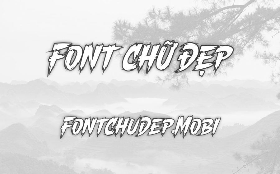 Font SVN Break Brush Việt Hóa