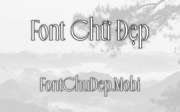 Font SVN California Việt Hóa