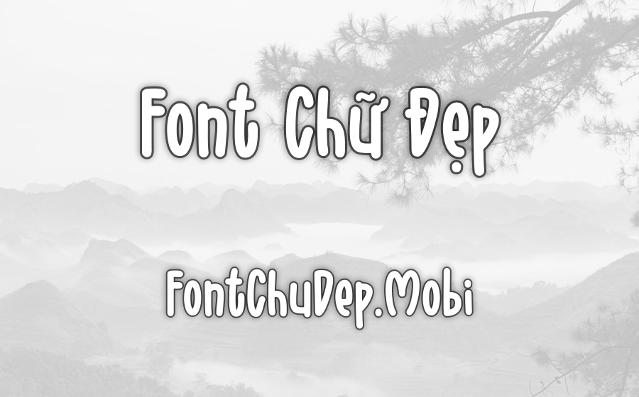 Font SVN Down River Việt Hóa