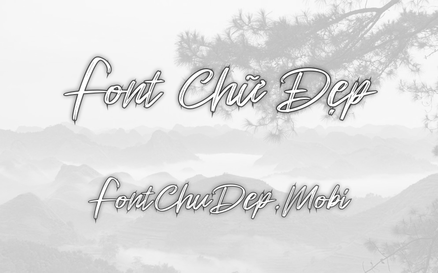 Font SVN Drainwood Việt Hóa