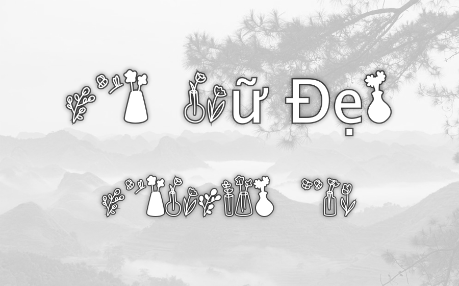 Font SVN Growing Garden Trọn Bộ + Dingbats Việt Hóa