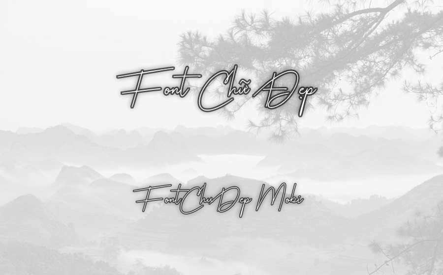 Font SVN Harmony Việt Hóa