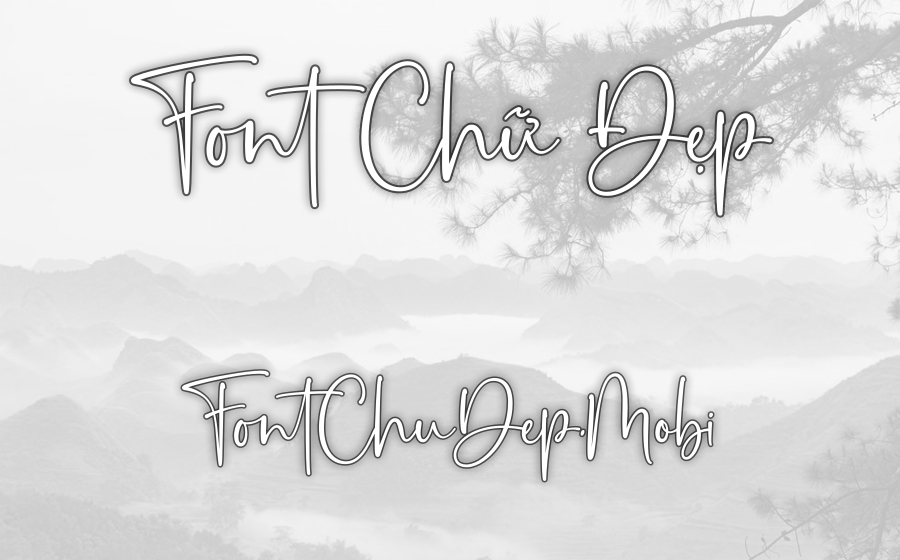 Font SVN Mother Carmel Việt Hóa