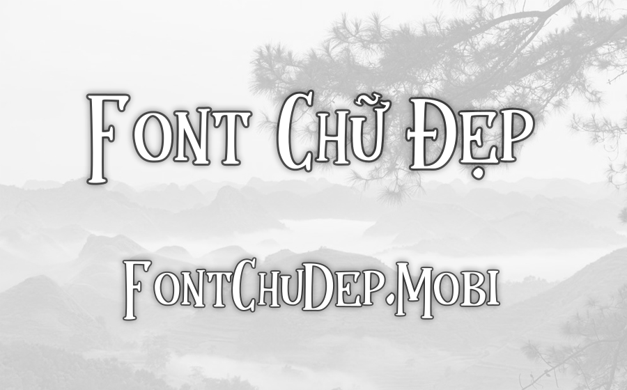 Font SVN Mukadua Việt Hóa