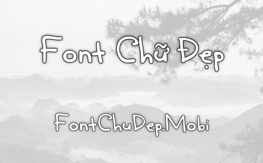 Font SVN Pentastic Việt Hóa