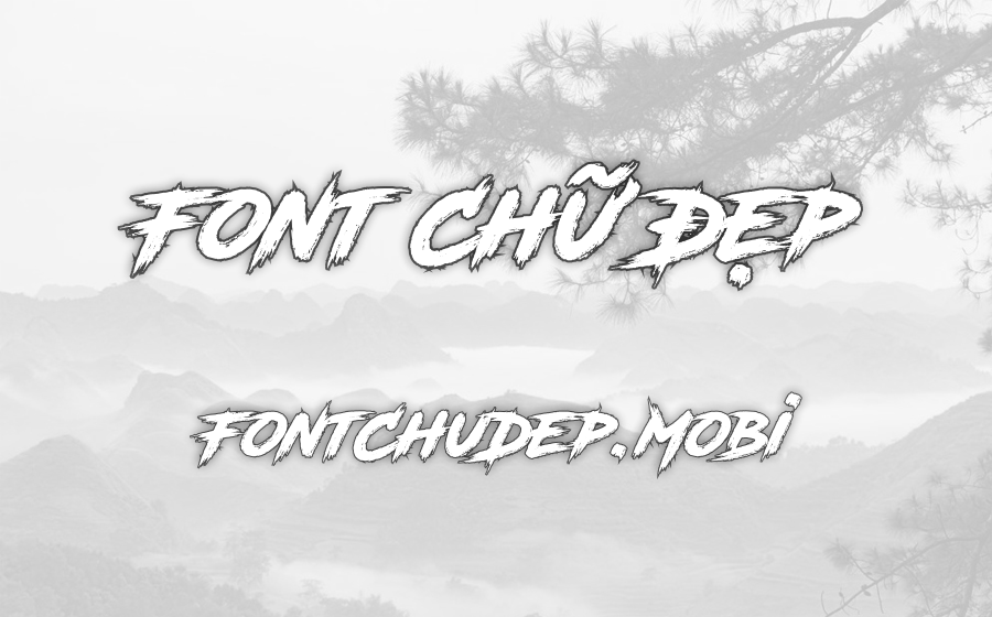 Font SVN Road Rage Việt Hóa