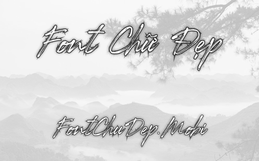 Font SVN Rockness Slant Việt Hóa