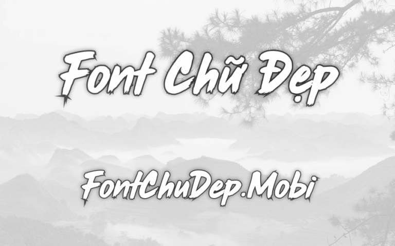 Font SVN Rush Hour Việt Hóa