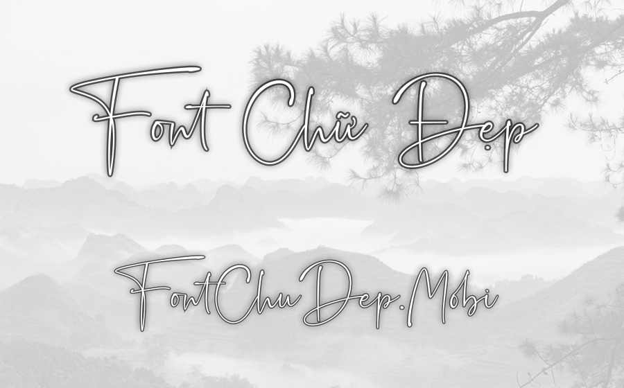 Font SVN Rushtick Việt Hóa