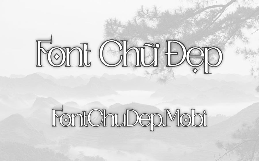 Font SVN Seiston Việt Hóa