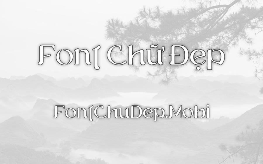 Font SVN Sigokae Việt Hóa