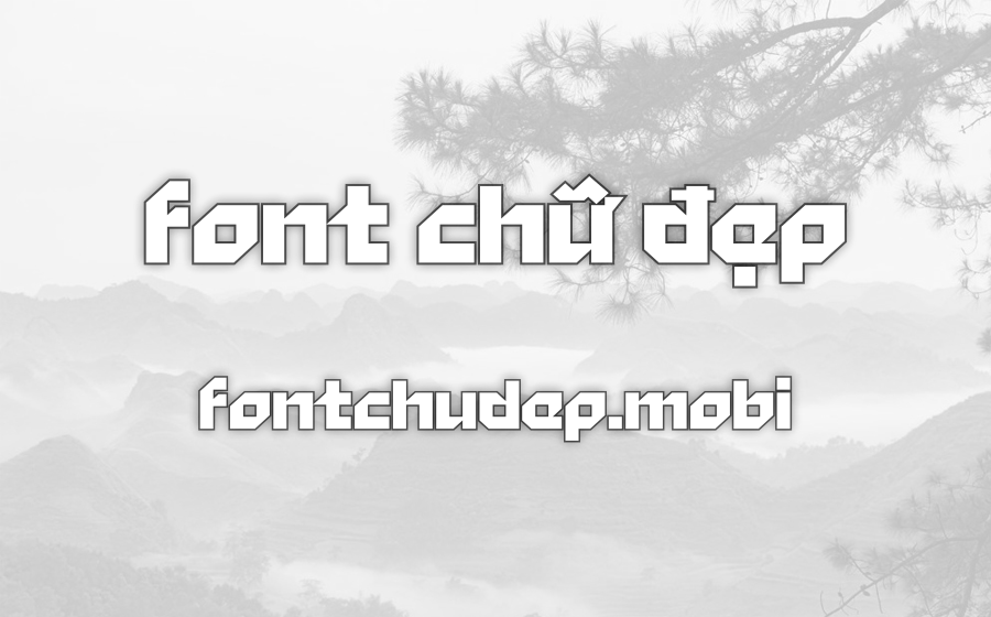 Font SVN Stiff Staff Việt Hóa