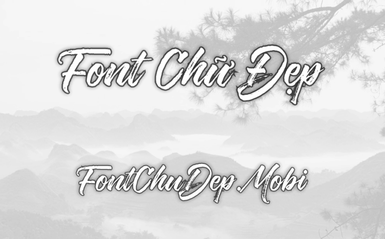 Font SVN Twilight Script Việt Hóa