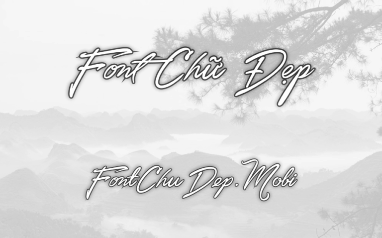 Font SVN Unthrift Việt Hóa