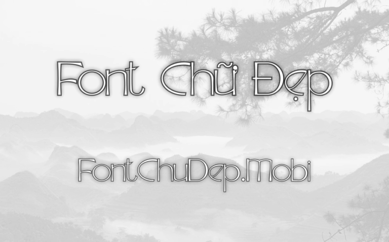 Font TP Algeron Việt Hóa