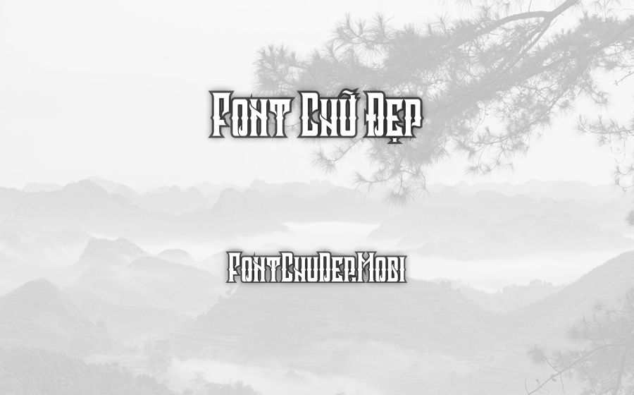 Font TP Crozzoe Việt Hóa