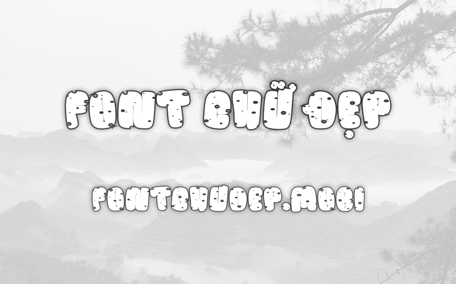 Font TP Happy Dinosaur Việt Hóa