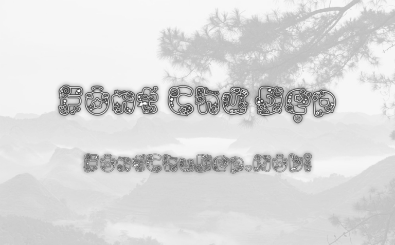 Font TP Omekashi Pro Việt Hóa