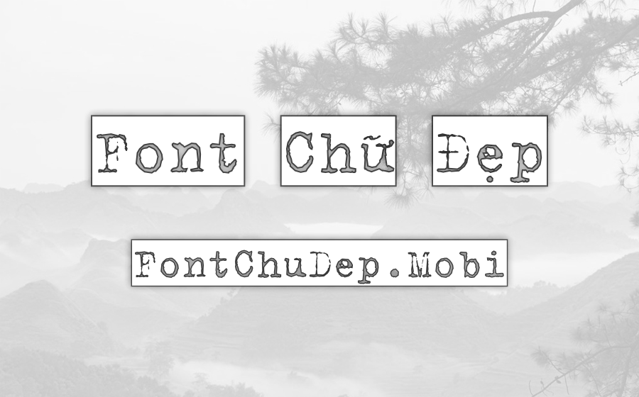 Font Trixie Pro Trọn Bộ Việt Hóa