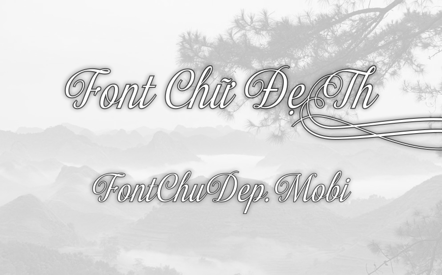 Font UTM Almibar Pro Việt Hóa