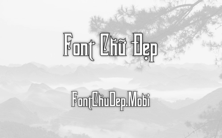 Font UTM Ambrosia Việt Hóa