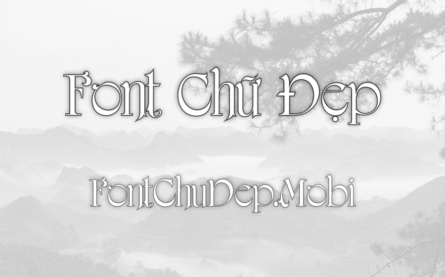 Font UTM Amerigraf Việt Hóa