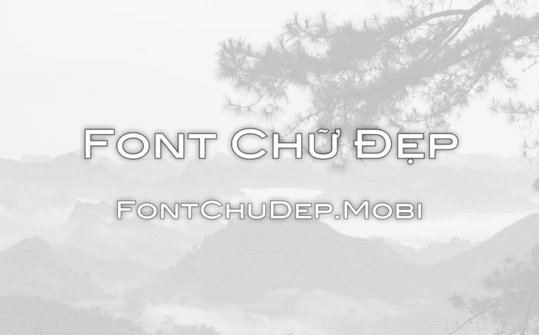 Font UTM Amplo Việt Hóa