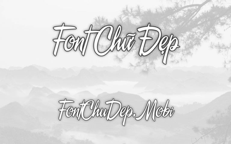 Font UTM A&S Signwriter Việt Hóa