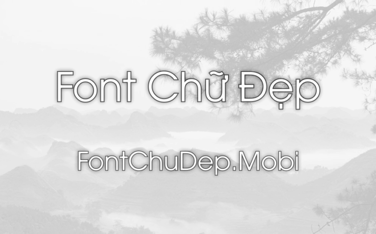 Font UTM Avo Trọn Bộ Việt Hóa