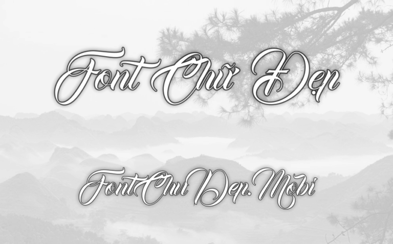 Font UTM Bandung Việt Hóa