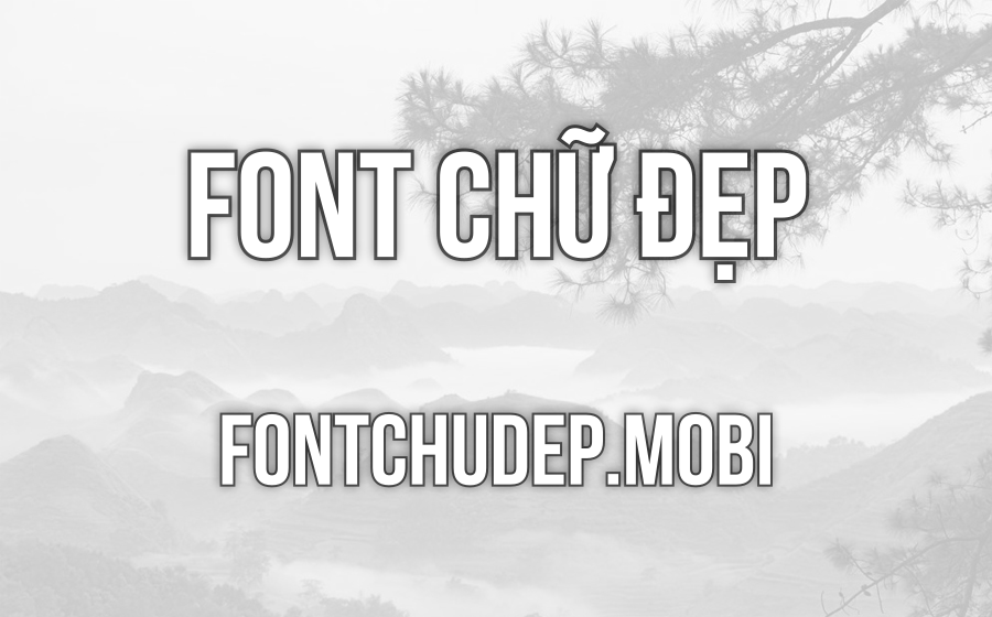 Font UTM Bebas Việt Hóa