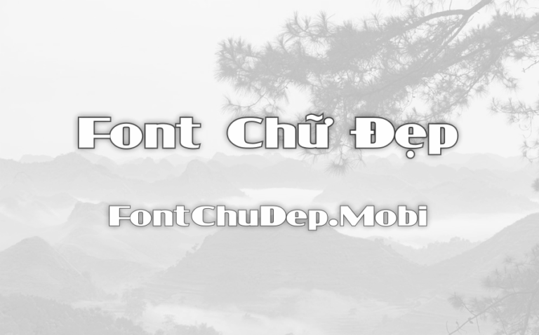 Font UTM Bell Việt Hóa