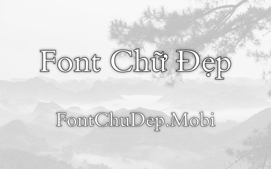 Font UTM Bembo Việt Hóa