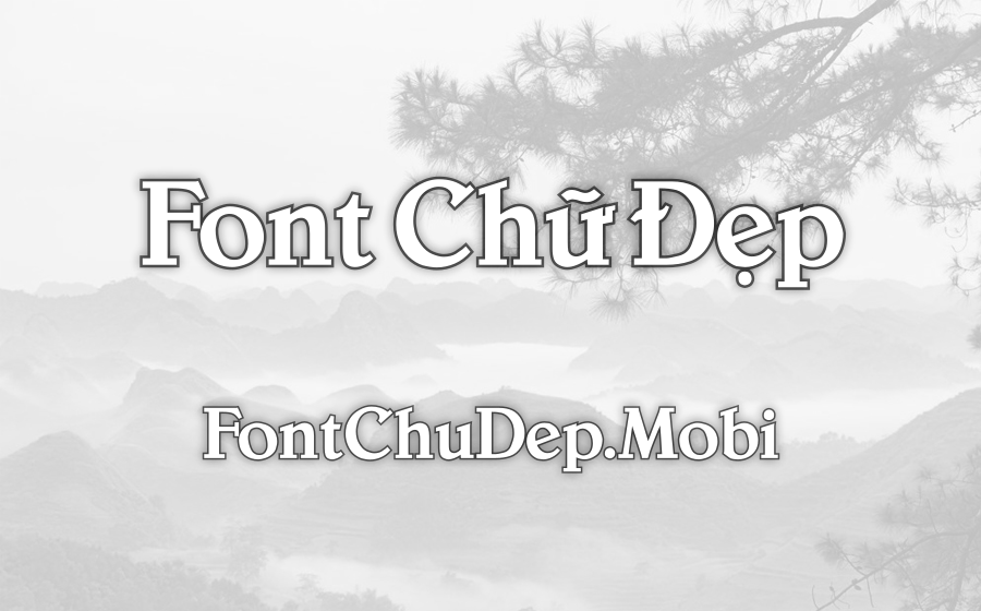 Font UTM Bienvenue Việt Hóa