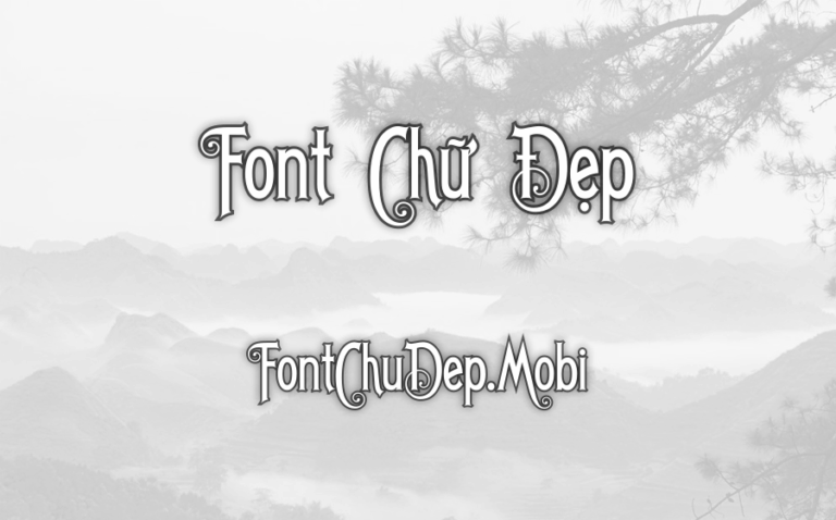 Font UTM Billhead 1910 Việt Hóa