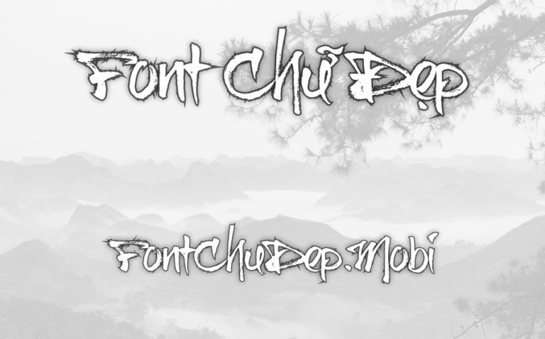 Font UTM Brushtip-C Việt Hóa