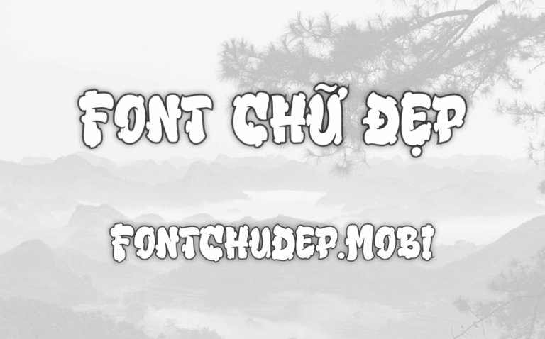Font UTM Bubble Boom Việt Hóa