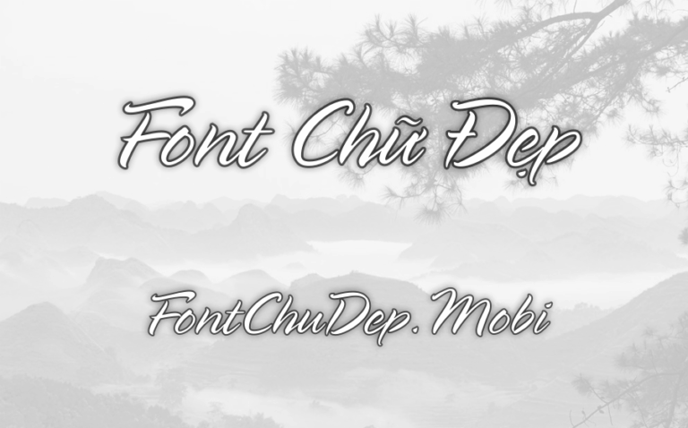 Font UTM Bustamalaka Việt Hóa