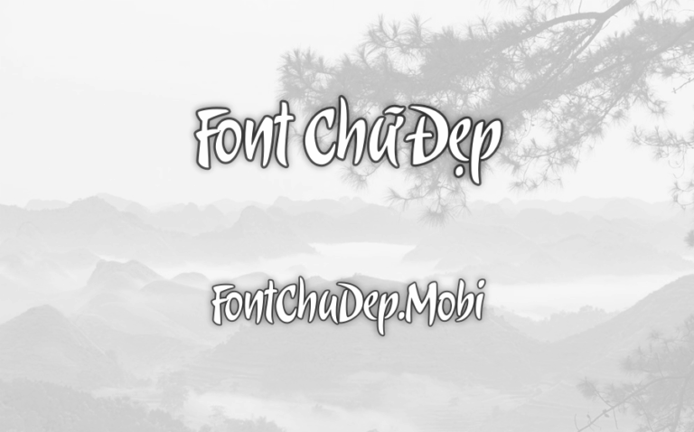 Font UTM Candombe Việt Hóa