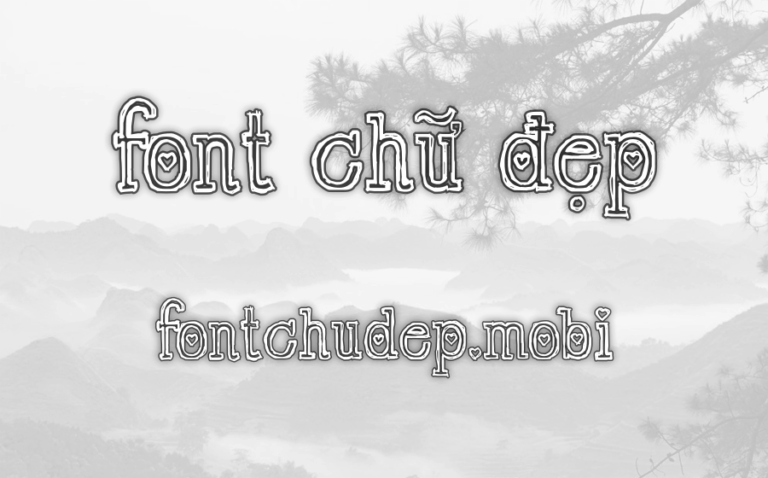 Font UTM Chickenhawk Việt Hóa