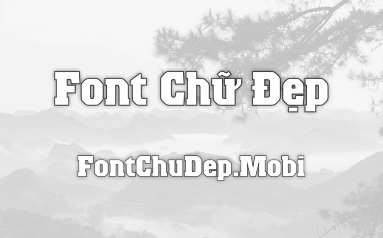 Font UTM Colossalis Việt Hóa