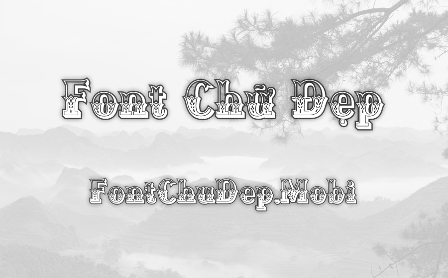 Font UTM Conestoga Việt Hóa