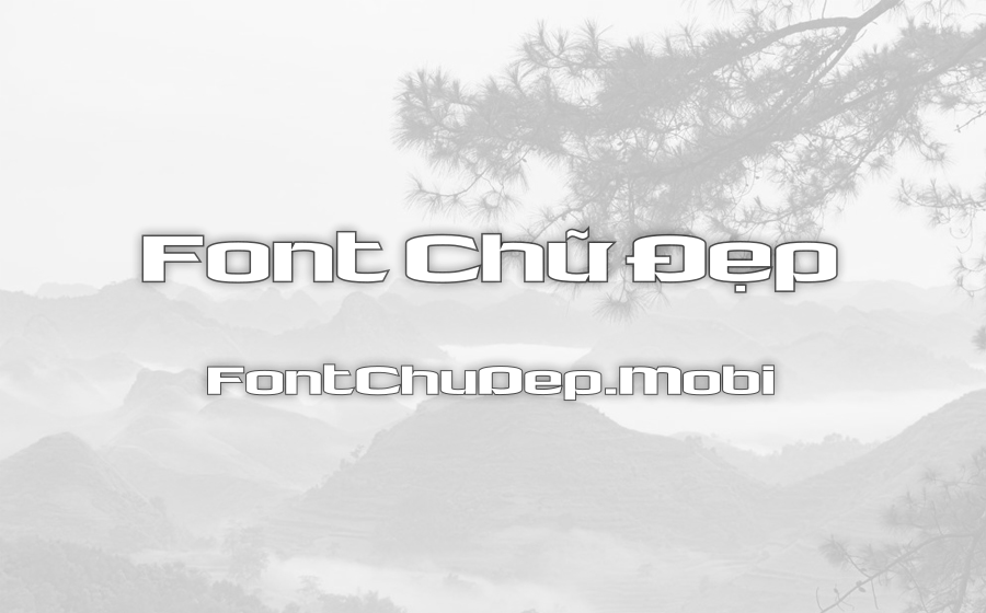 Font UTM Cool Blue Việt Hóa