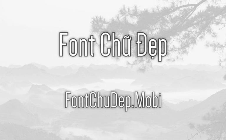 Font UTM Dense Việt Hóa