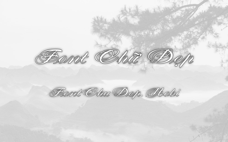 Font UTM Diana Việt Hóa